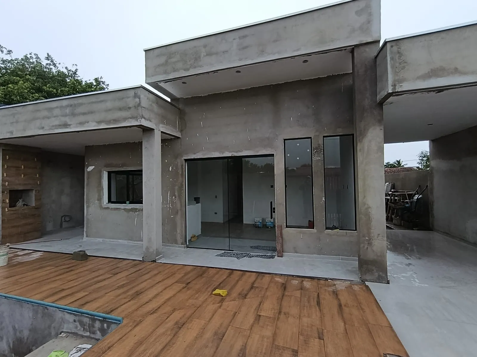 Construção de casa desde o alicerce